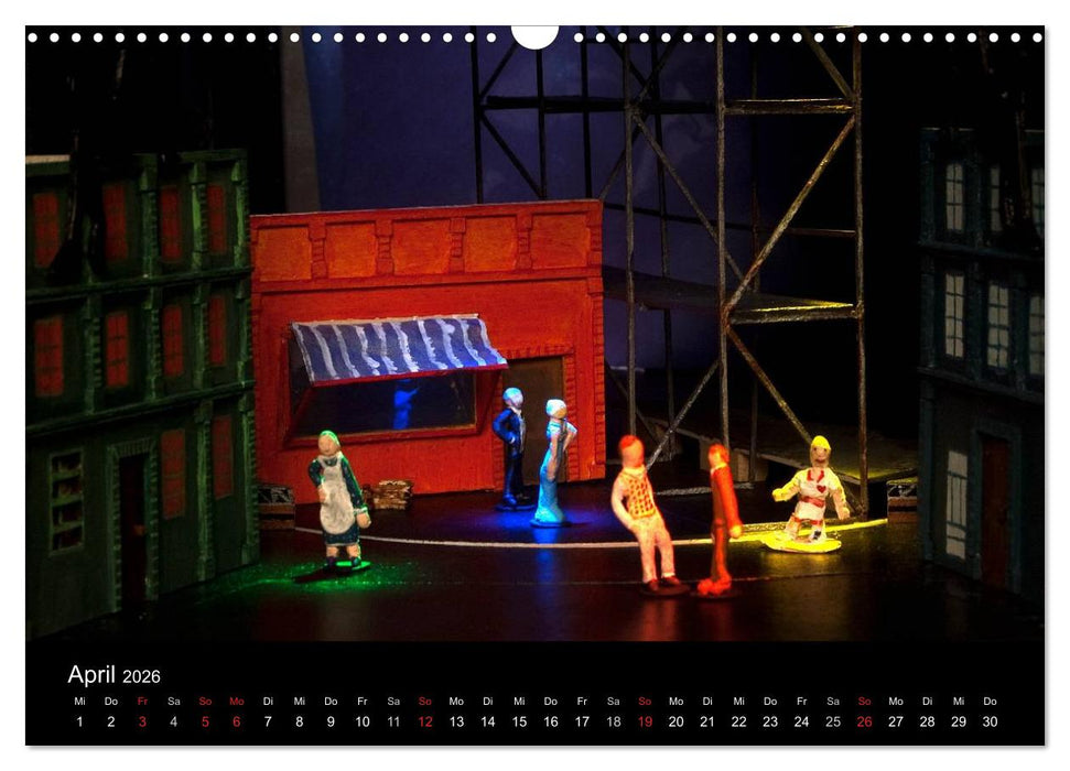 FASZINIERENDE THEATERRÄUME (CALVENDO Wandkalender 2026)