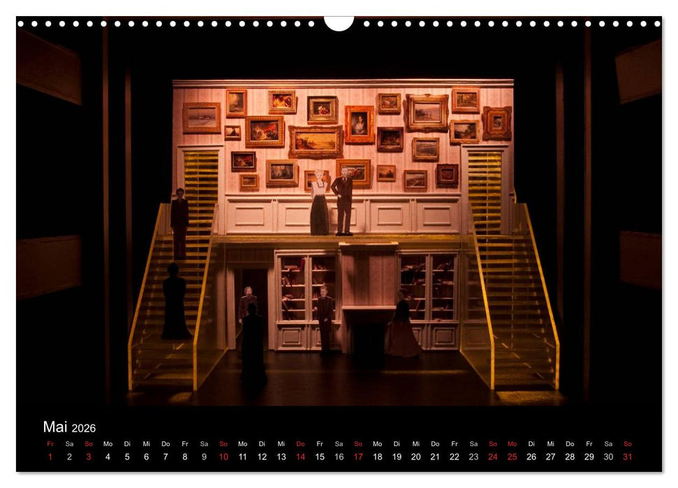 FASZINIERENDE THEATERRÄUME (CALVENDO Wandkalender 2026)