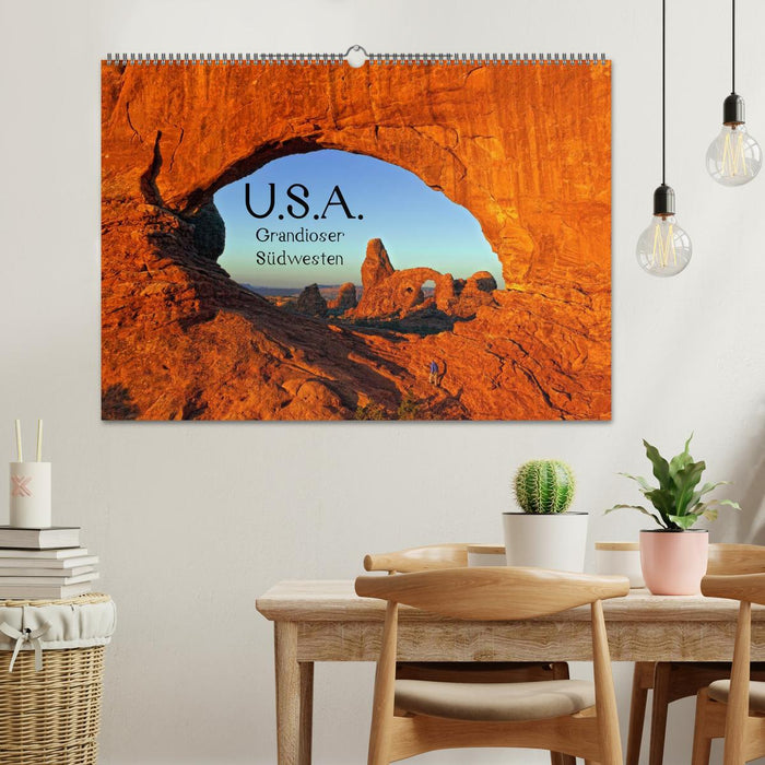 USA - Grandioser Südwesten (CALVENDO Wandkalender 2026)