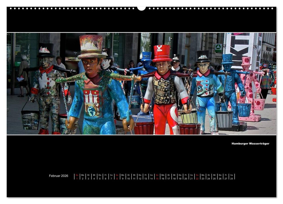 Hamburg Panoramen 2026 (CALVENDO Wandkalender 2026)