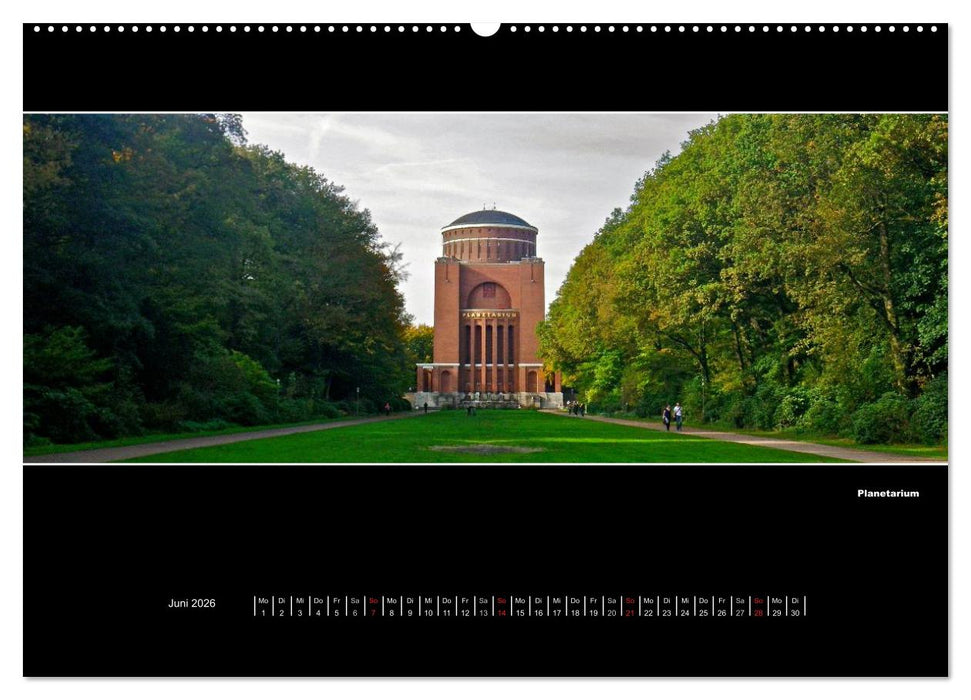Hamburg Panoramen 2026 (CALVENDO Wandkalender 2026)