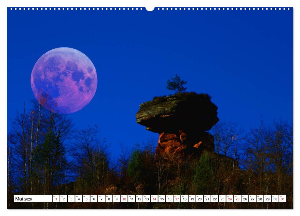 Träume im Mondlicht (CALVENDO Premium Wandkalender 2026)