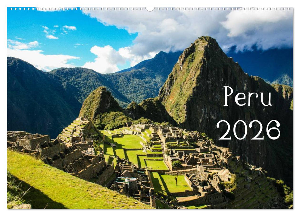 Peru 2026 (CALVENDO Wandkalender 2026)