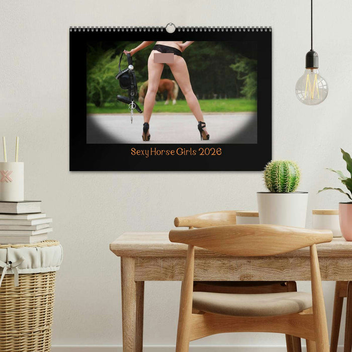 Sexy Horse Girls 2026 - Heiße Girls und starke Kaltblutpferde! (CALVENDO Wandkalender 2026)