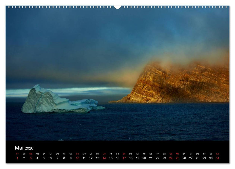 Grönland by André Poling (CALVENDO Wandkalender 2026)