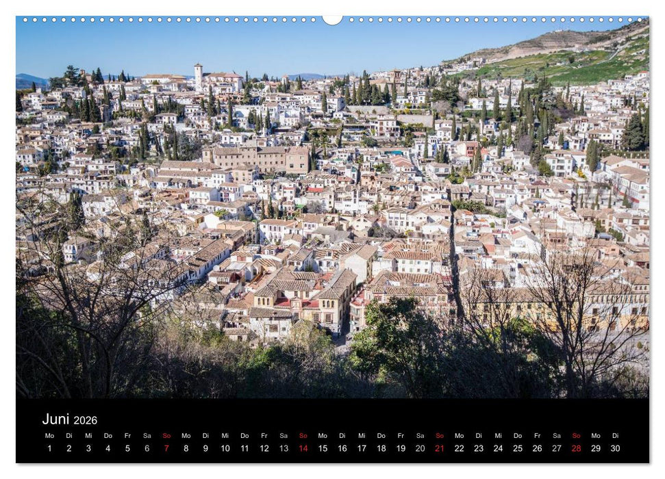 Andalusien (CALVENDO Premium Wandkalender 2026)