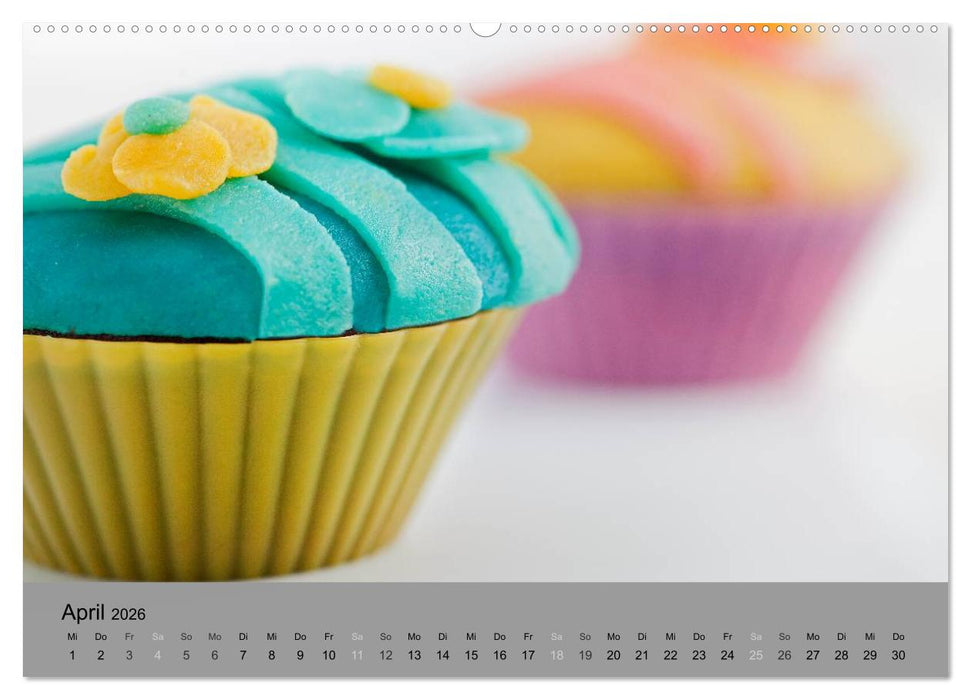 Süßkram - Leckereien aus der Küche (CALVENDO Premium Wandkalender 2026)