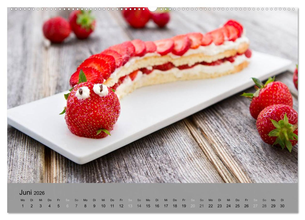 Süßkram - Leckereien aus der Küche (CALVENDO Premium Wandkalender 2026)