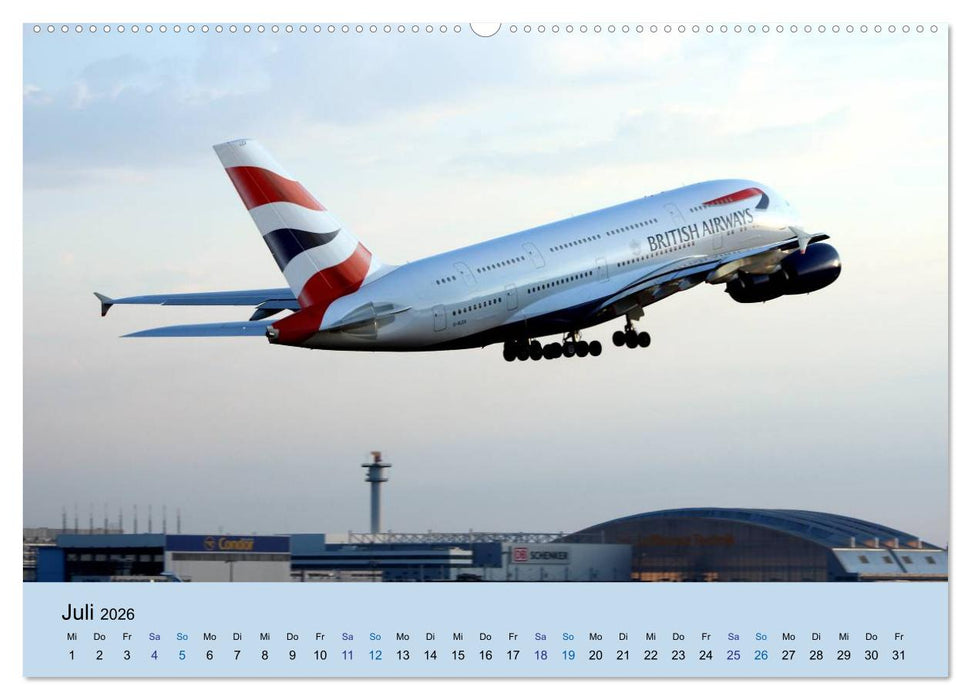 Giganten der Lüfte (CALVENDO Premium Wandkalender 2026)