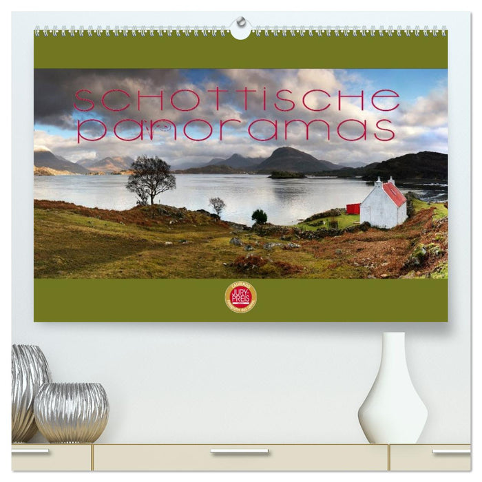 Schottische Panoramas (CALVENDO Premium Wandkalender 2026)