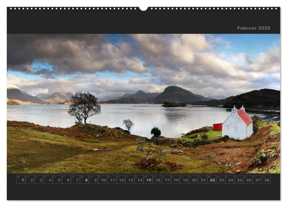 Schottische Panoramas (CALVENDO Premium Wandkalender 2026)