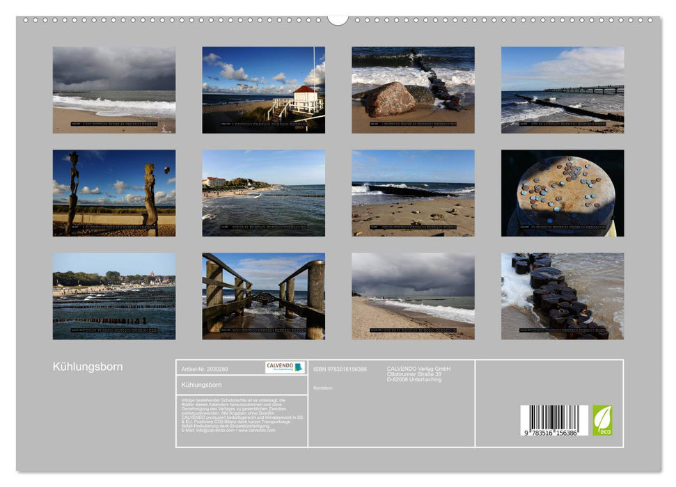 Kühlungsborn (CALVENDO Premium Wandkalender 2026)