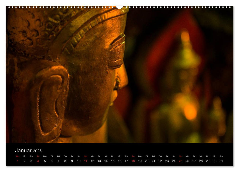 Myanmar - Eindrücke (CALVENDO Premium Wandkalender 2026)
