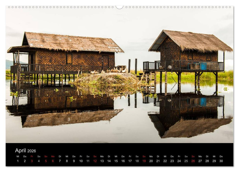 Myanmar - Eindrücke (CALVENDO Premium Wandkalender 2026)