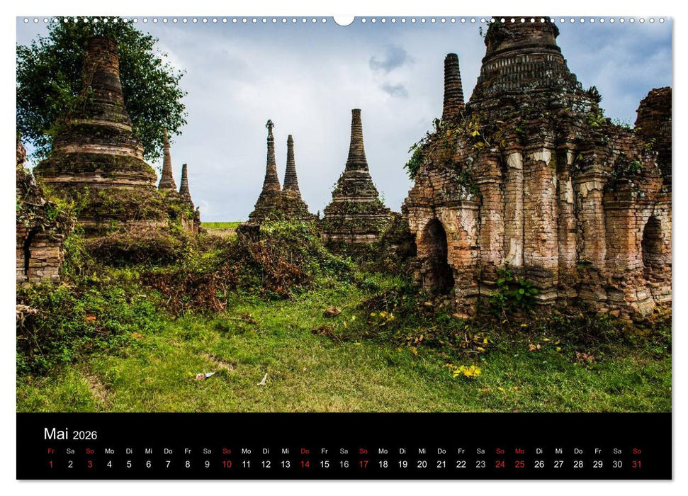 Myanmar - Eindrücke (CALVENDO Premium Wandkalender 2026)
