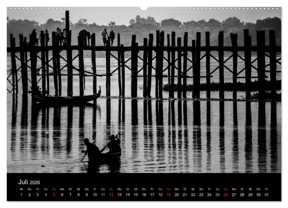 Myanmar - Eindrücke (CALVENDO Premium Wandkalender 2026)