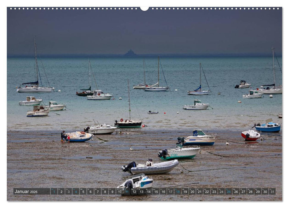 Farben der Bretagne (CALVENDO Premium Wandkalender 2026)