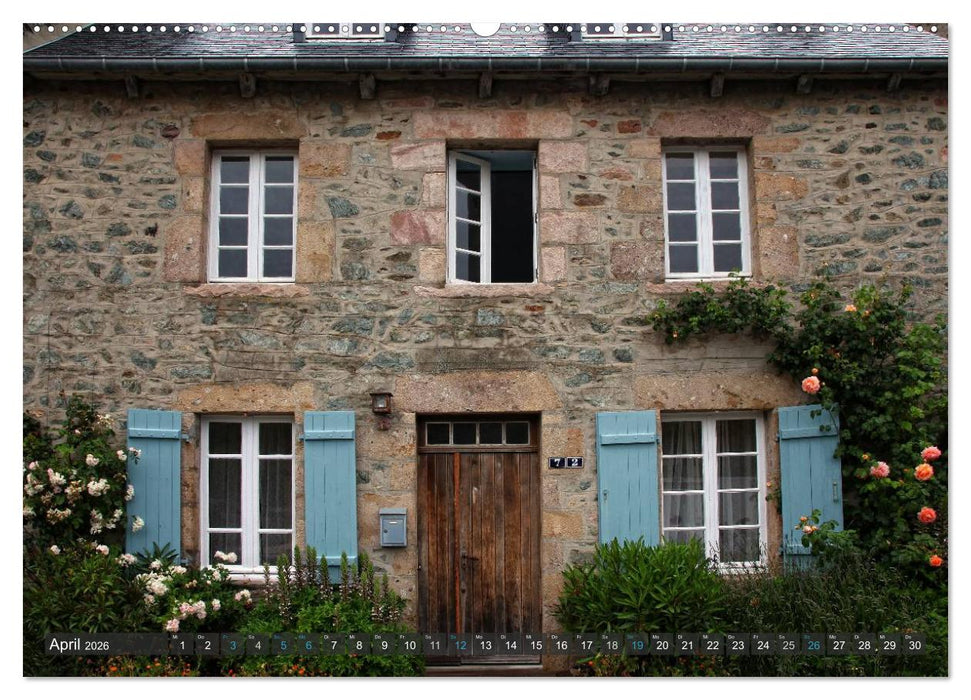 Farben der Bretagne (CALVENDO Premium Wandkalender 2026)