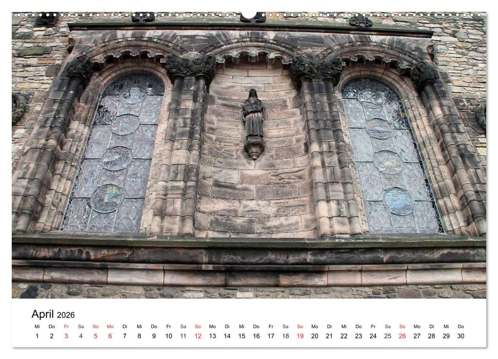 Schottlands Hauptstadt Edinburgh (CALVENDO Wandkalender 2026)