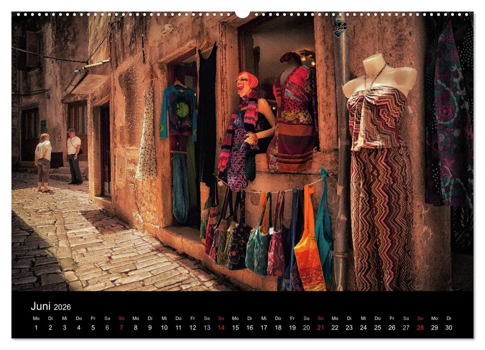 Rovinj Impressionen (CALVENDO Wandkalender 2026)