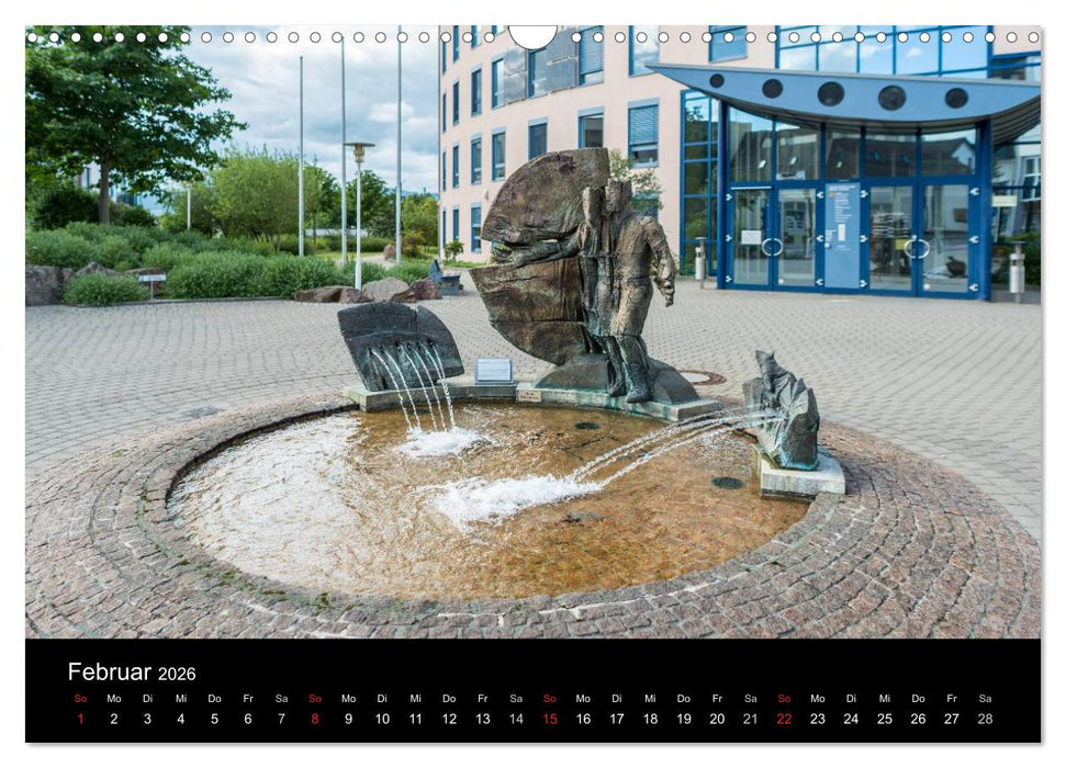 Ingelheim - Stadt des Rotweins und der Kaiserpfalz - Teil I (CALVENDO Wandkalender 2026)