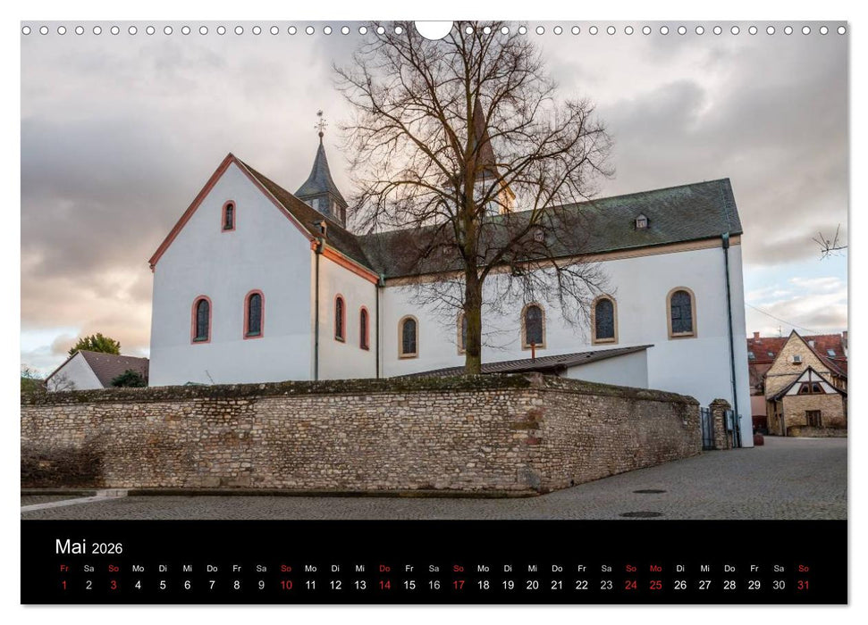 Ingelheim - Stadt des Rotweins und der Kaiserpfalz - Teil I (CALVENDO Wandkalender 2026)
