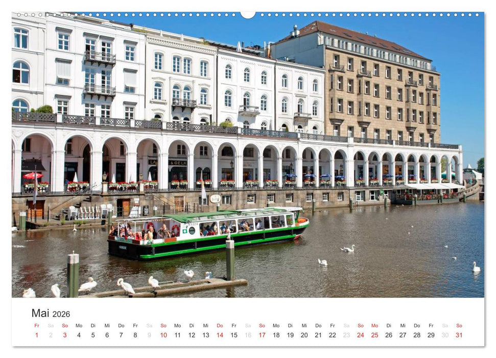 Hamburg (CALVENDO Wandkalender 2026)