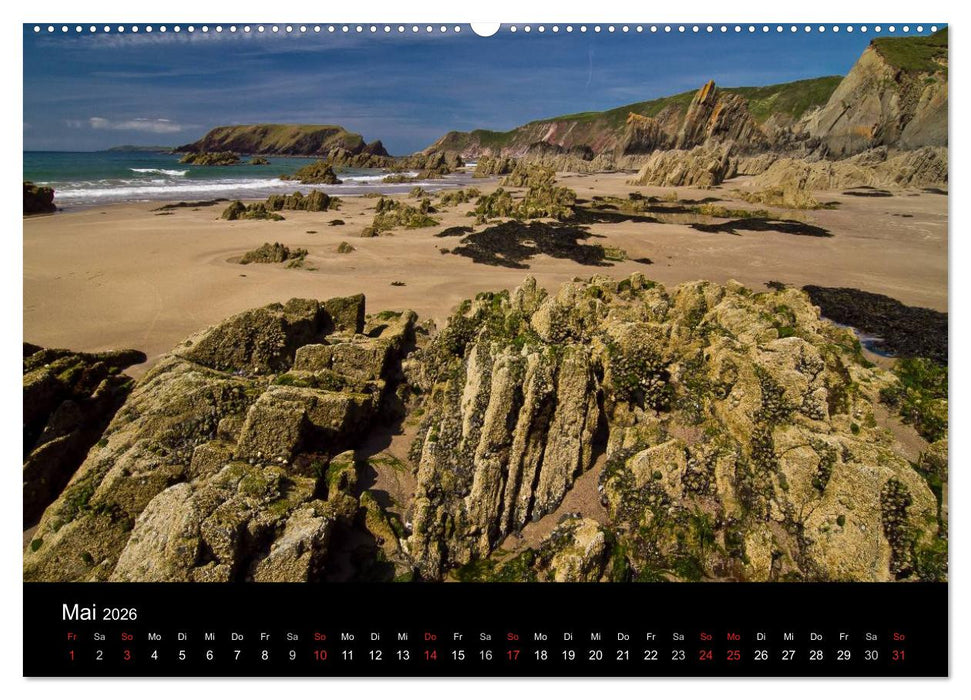 Englands Küsten 2026 (CALVENDO Premium Wandkalender 2026)