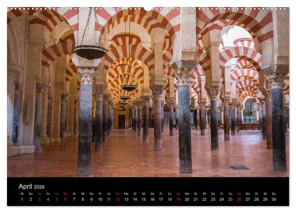 Andalusien (CALVENDO Wandkalender 2026)