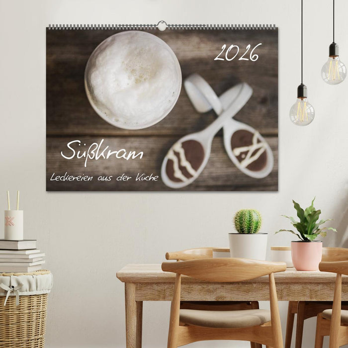 Süßkram - Leckereien aus der Küche (CALVENDO Wandkalender 2026)