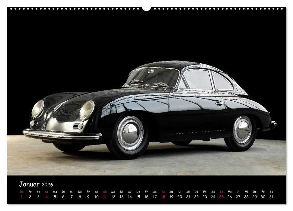 Classic 356 (CALVENDO Wandkalender 2026)