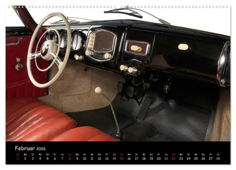 Classic 356 (CALVENDO Wandkalender 2026)