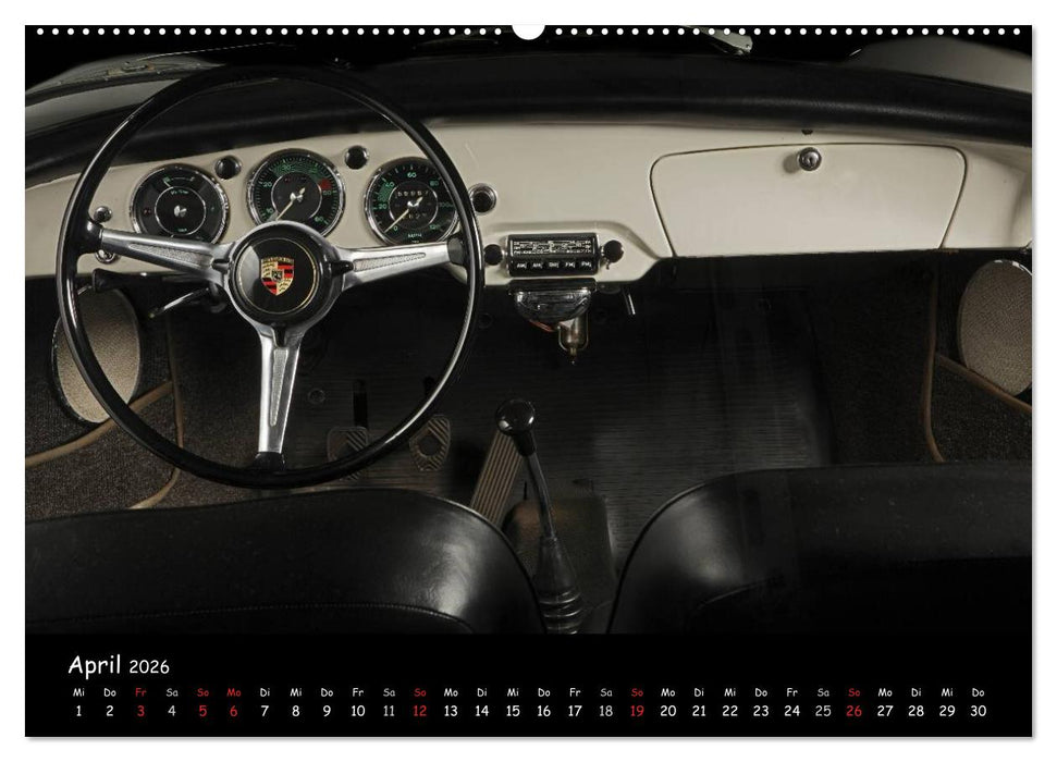 Classic 356 (CALVENDO Wandkalender 2026)