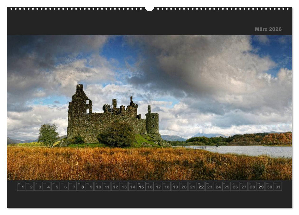 Schottische Panoramas (CALVENDO Wandkalender 2026)