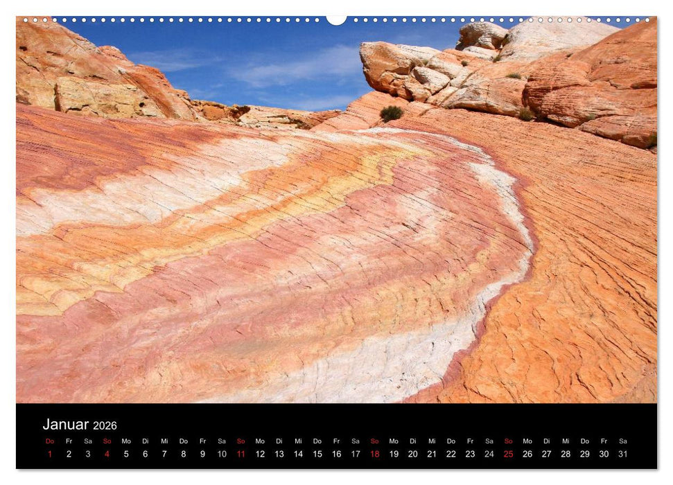 Sand und Stein 2026 (CALVENDO Wandkalender 2026)