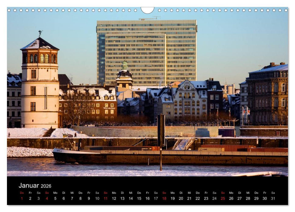 Düsseldorf 2026 (CALVENDO Wandkalender 2026)