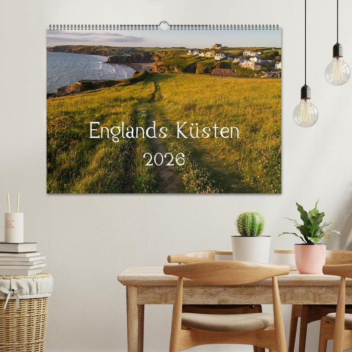 Englands Küsten 2026 (CALVENDO Wandkalender 2026)