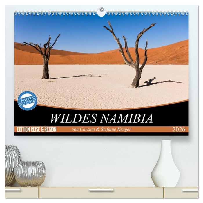 Wildes Namibia (CALVENDO Premium Wandkalender 2026)