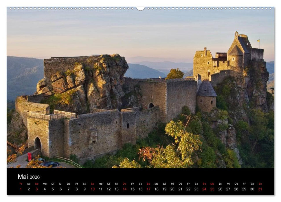 Die Wachau - Bezaubernde Orte an der Donau (CALVENDO Premium Wandkalender 2026)