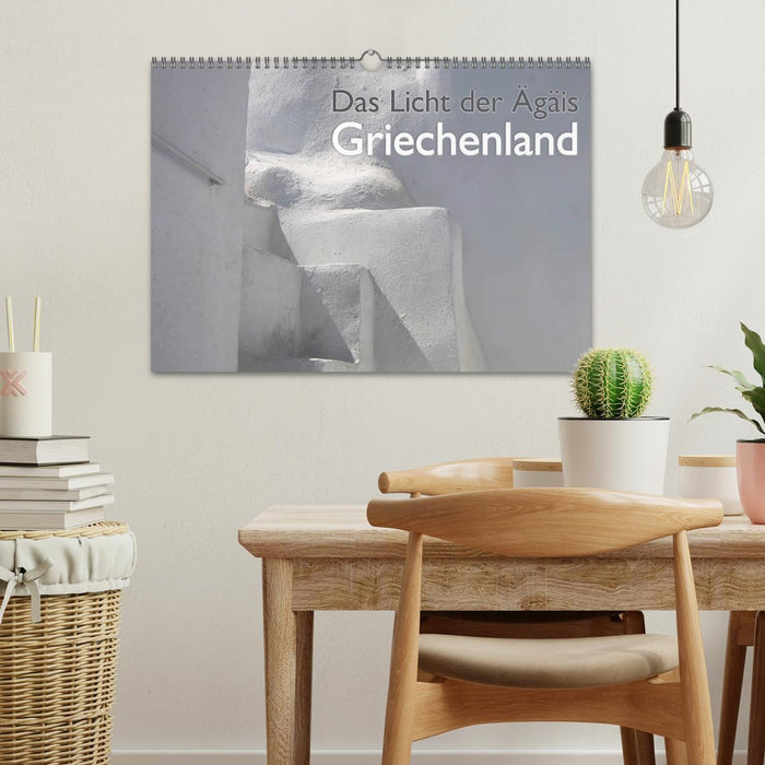 Griechenland - Das Licht der Ägäis (CALVENDO Wandkalender 2026)