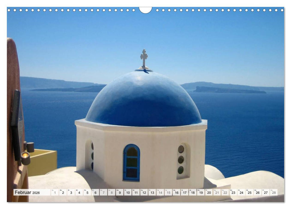 Griechenland - Das Licht der Ägäis (CALVENDO Wandkalender 2026)