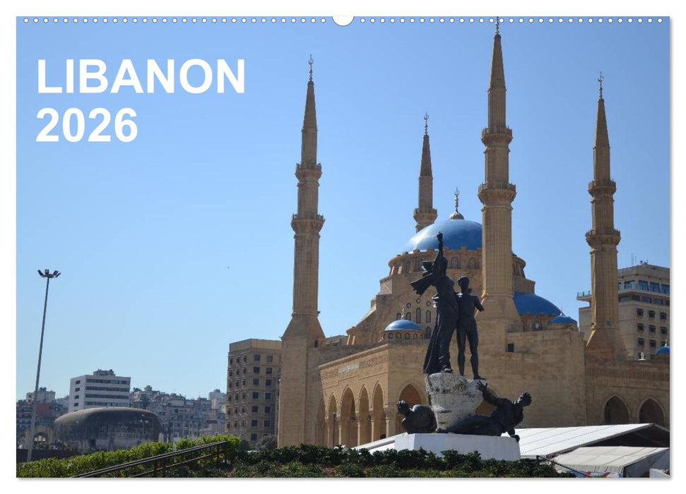 LIBANON 2026 (CALVENDO Wandkalender 2026)