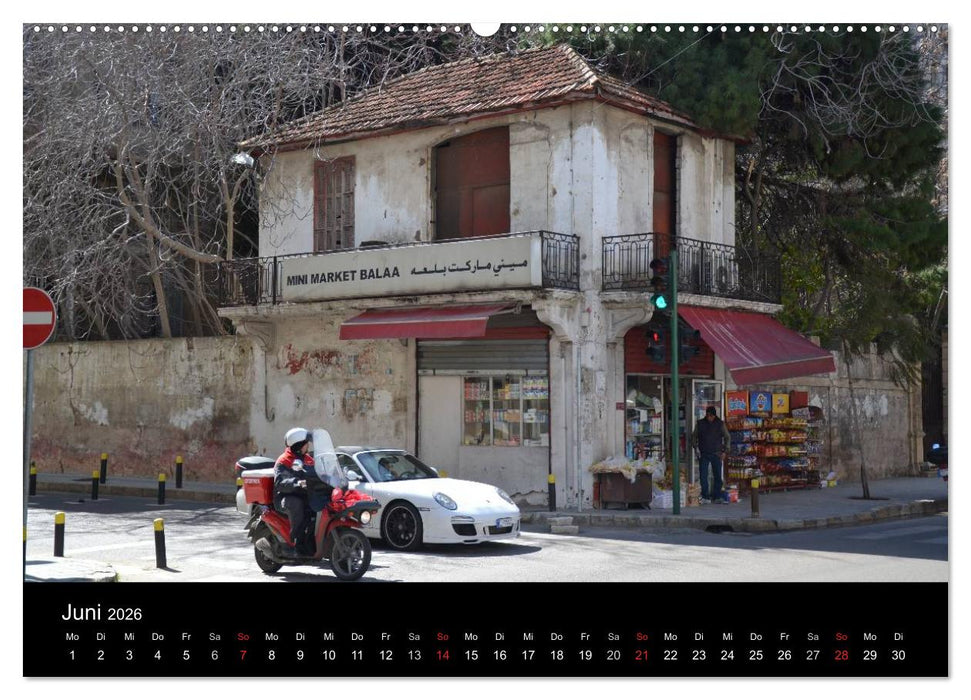 LIBANON 2026 (CALVENDO Wandkalender 2026)