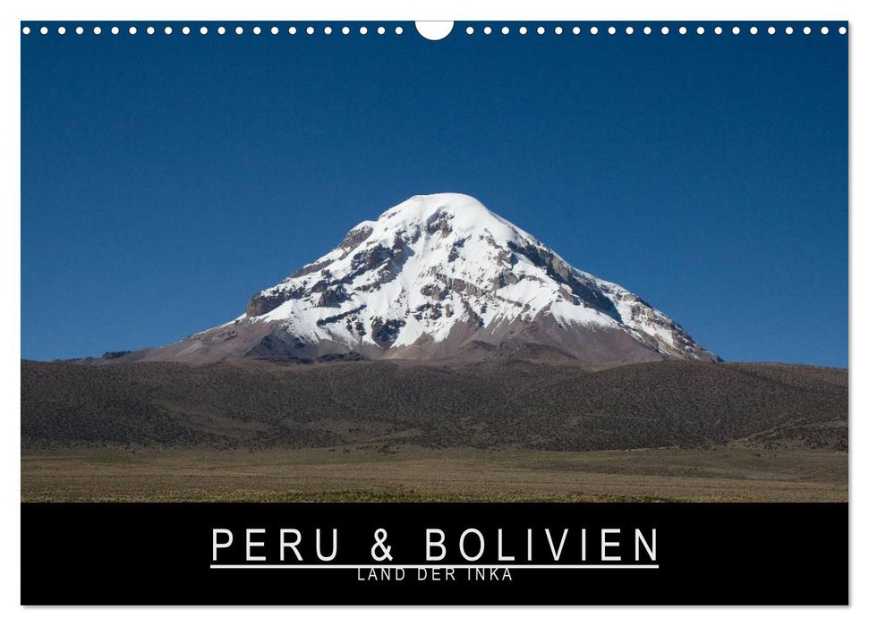 Peru & Bolivien - Land der Inka (CALVENDO Wandkalender 2026)