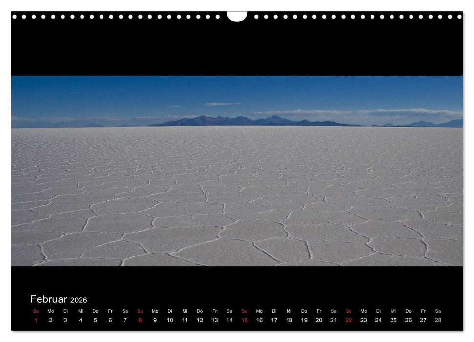 Peru & Bolivien - Land der Inka (CALVENDO Wandkalender 2026)