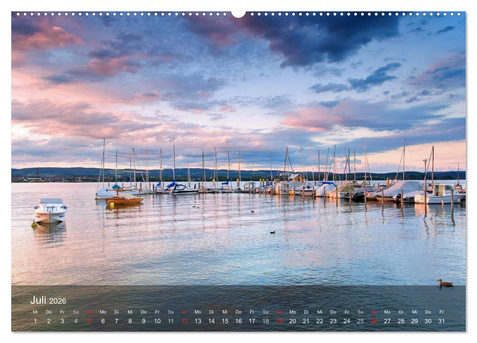 Stimmungsvoller Bodensee (CALVENDO Premium Wandkalender 2026)