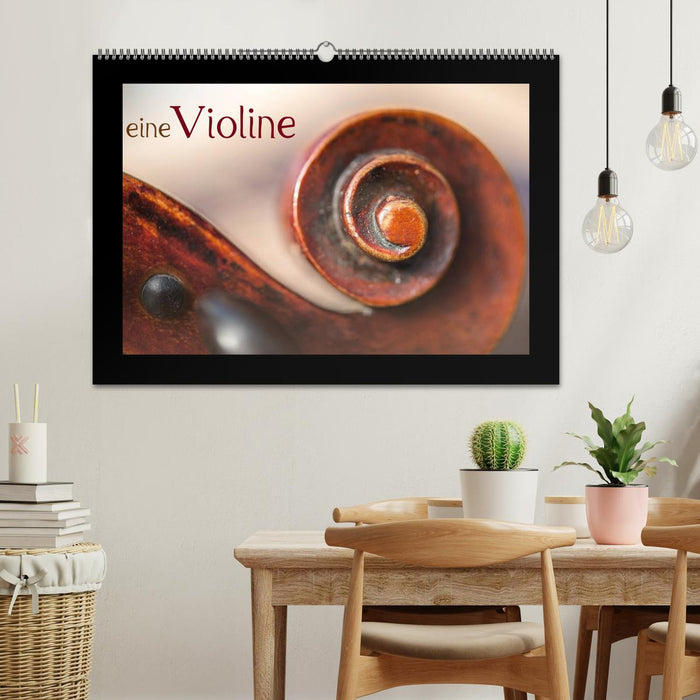 eine Violine (CALVENDO Wandkalender 2026)