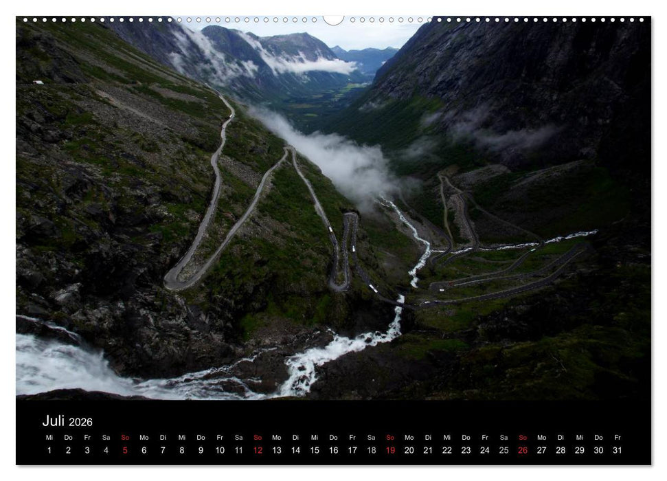 Norwegen 2026 (CALVENDO Premium Wandkalender 2026)