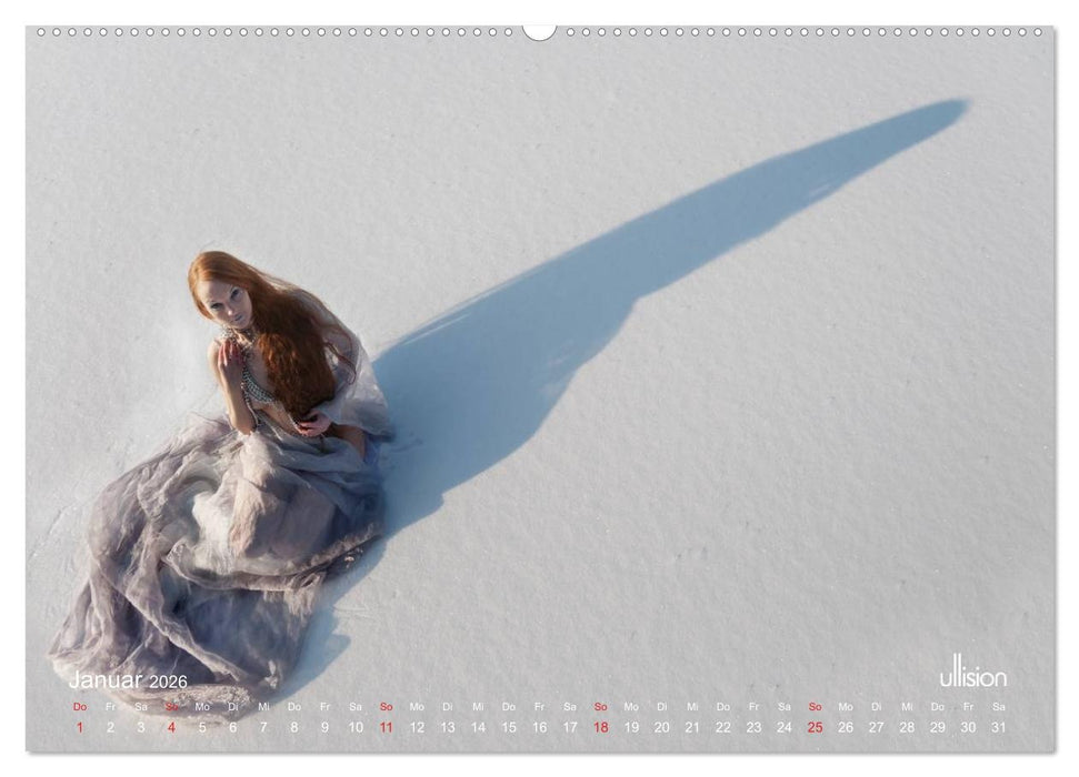 OPHELIA, sinnlich - mystisch - sehnsuchtsvoll (CALVENDO Wandkalender 2026)