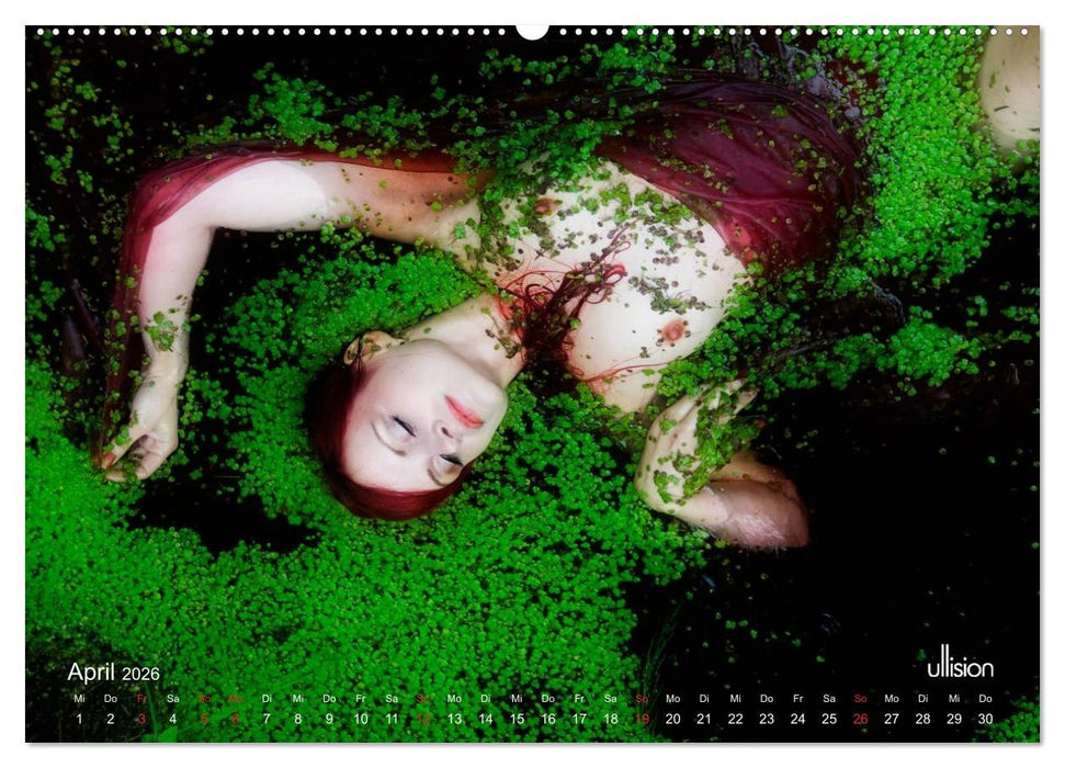 OPHELIA, sinnlich - mystisch - sehnsuchtsvoll (CALVENDO Wandkalender 2026)